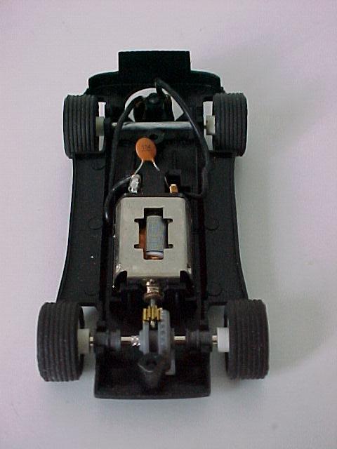 Top of chassis, from back