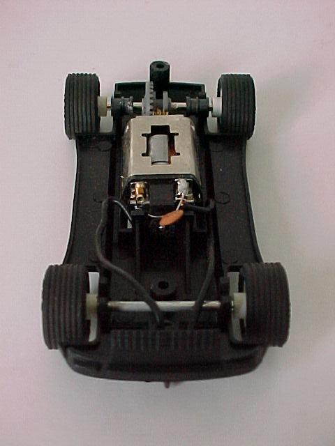 Top of chassis, from front