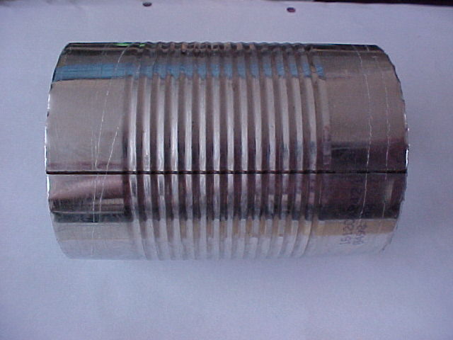 Weld line on can