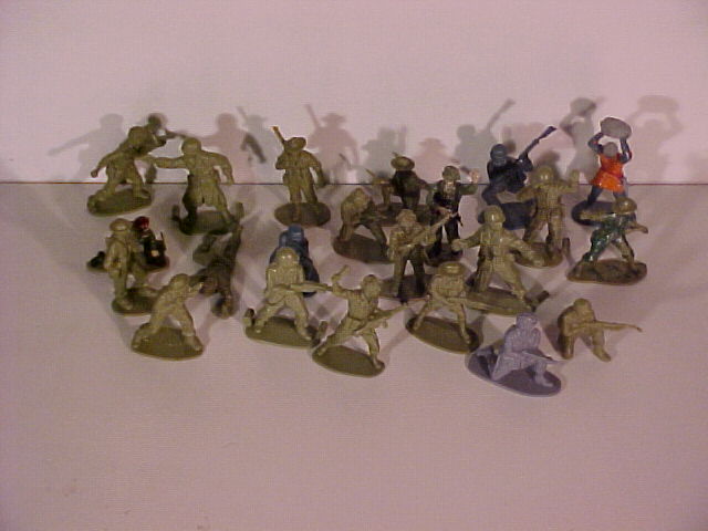 Selection of more suitable plastic soldiers.